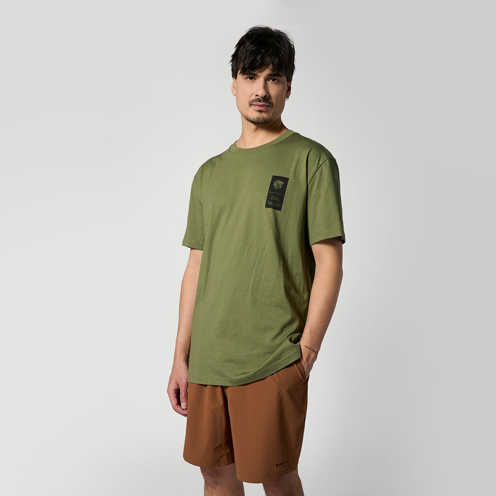 Mystic - Pansy Tee - Olive Green - L - GearFreak