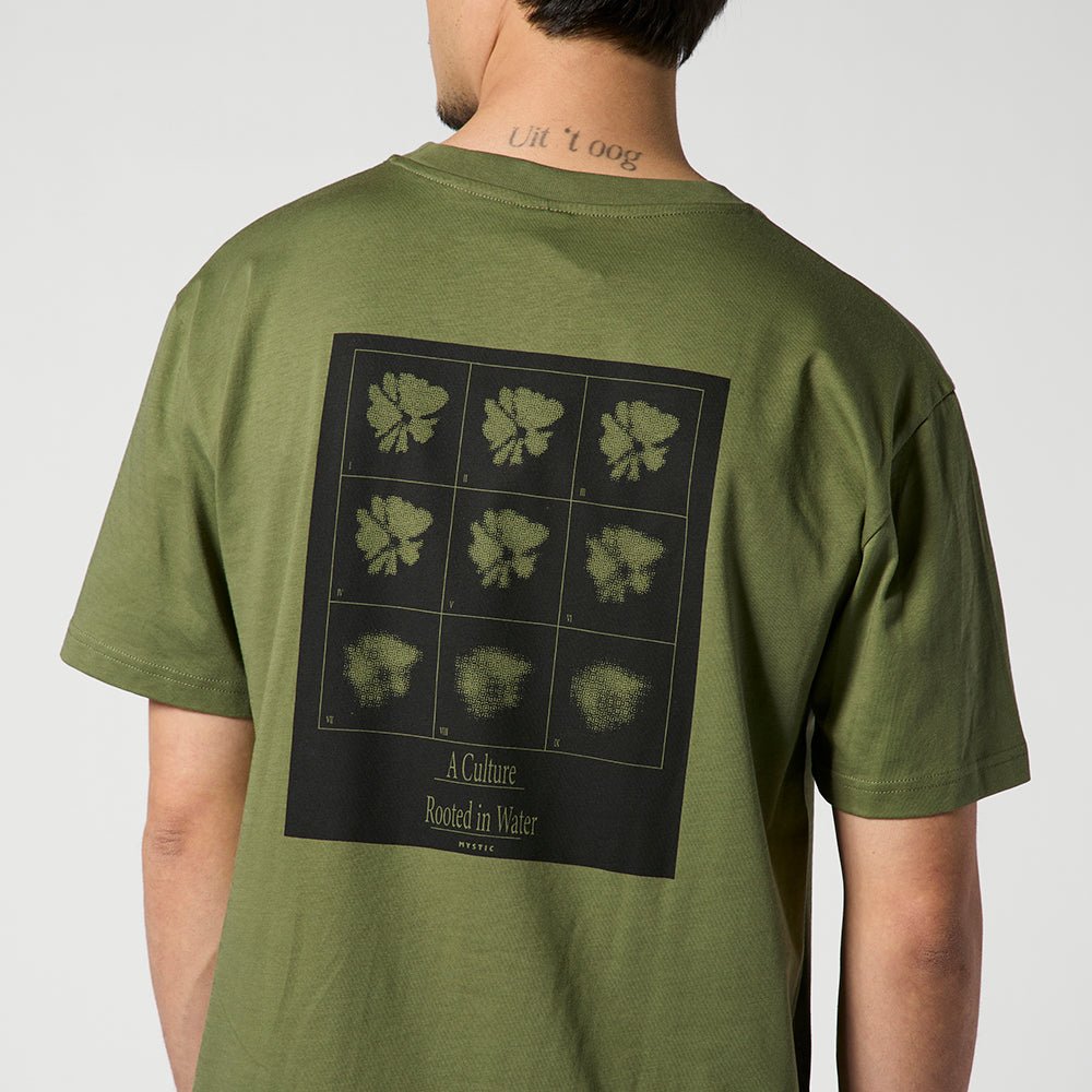 Mystic - Pansy Tee - Olive Green - L - GearFreak