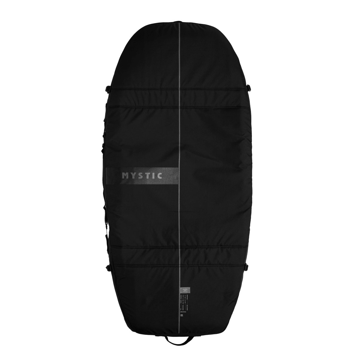 Mystic - Patrol Foil Boardbag Wheeled - Black - 5.1ft - GearFreak