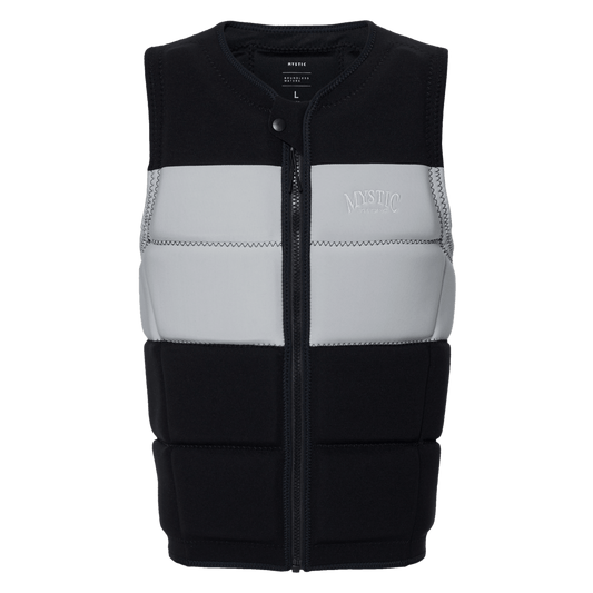 Mystic - Peacock Impact Vest Fzip Wake - Black White - L - GearFreak