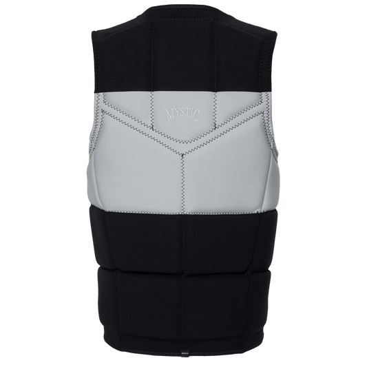 Mystic - Peacock Impact Vest Fzip Wake - Black White - L - GearFreak