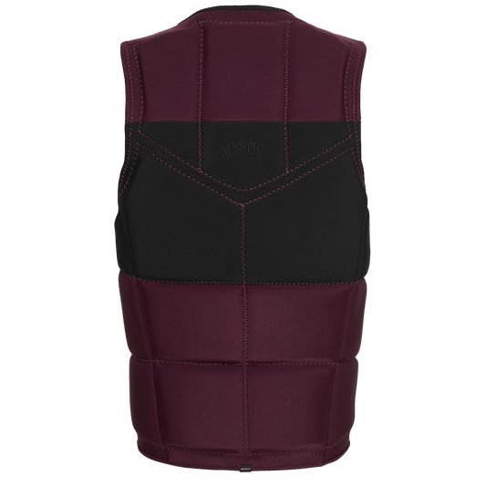 Mystic - Peacock Impact Vest Fzip Wake - Oxblood Red - L - GearFreak