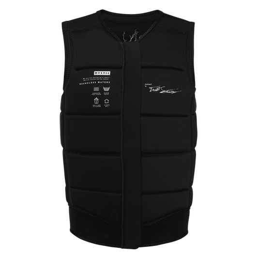 Mystic - Posseidon TS Impact Vest Fzip Wake - Black - L - GearFreak