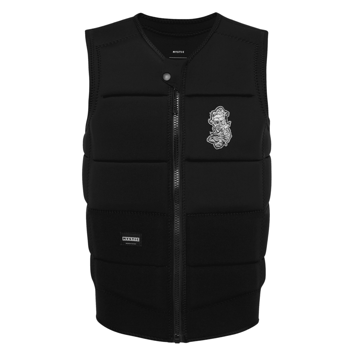 Mystic - Posseidon TS Impact Vest Fzip Wake - Black - L - GearFreak