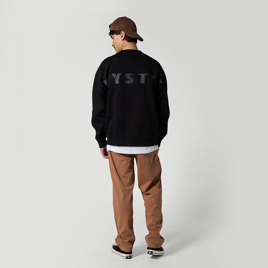 Mystic - Profile Crew Sweat - Black - L - GearFreak