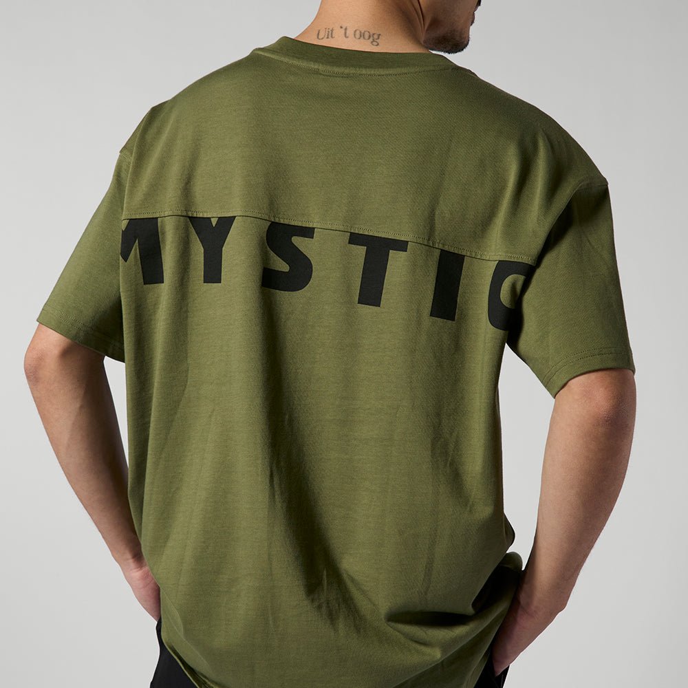 Mystic - Profile Tee - Olive Green - L - GearFreak