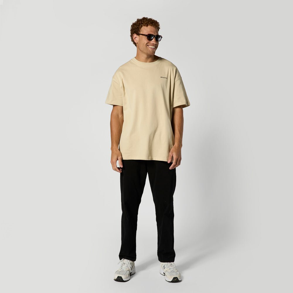 Mystic - Profile Tee - Pale Khaki - L - GearFreak