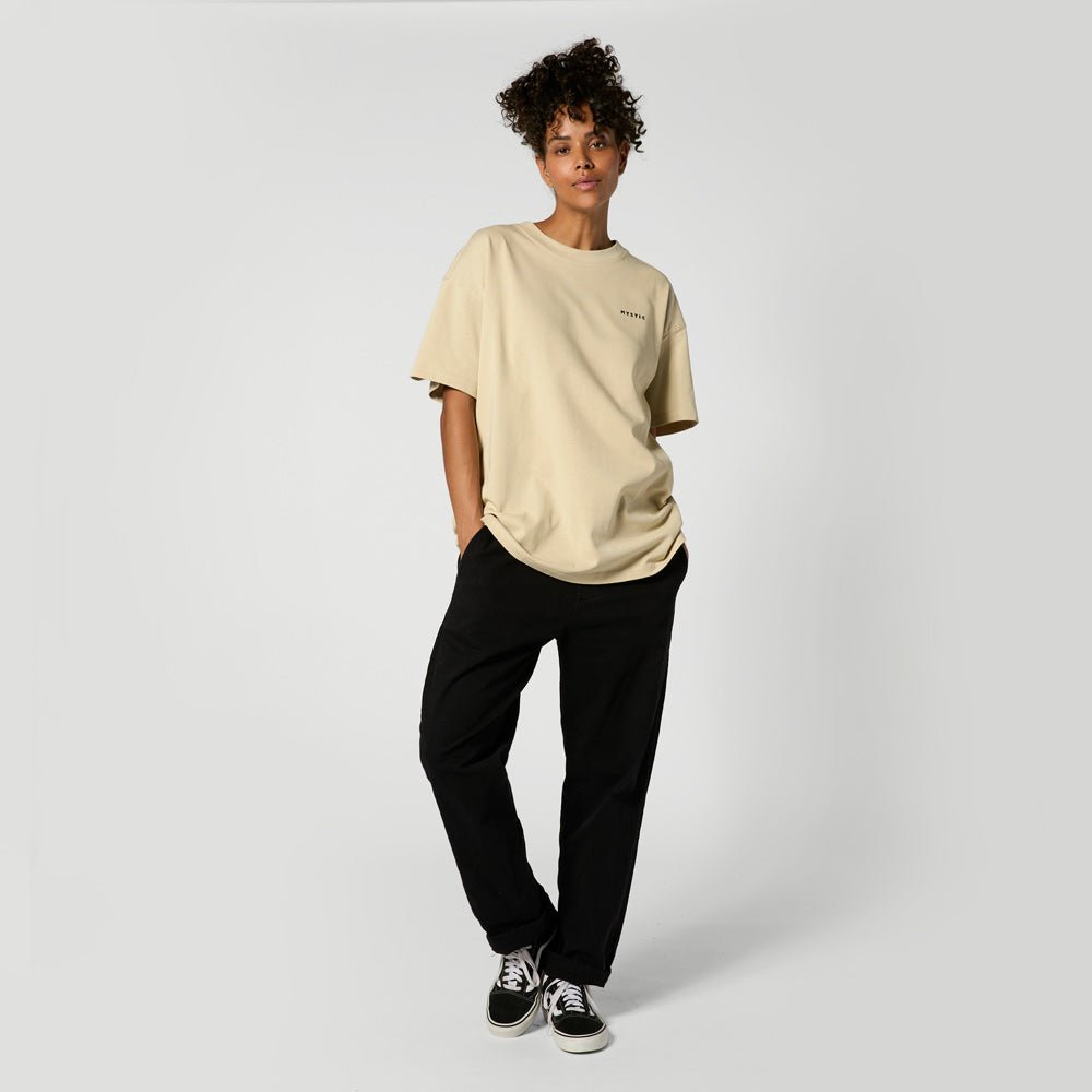Mystic - Profile Tee - Pale Khaki - L - GearFreak