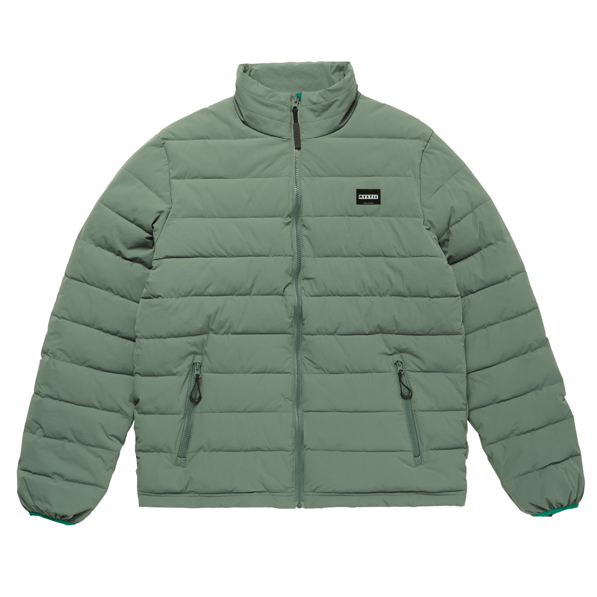 Mystic - Quilted Midlayer Jacket - Brave Green - L - GearFreak