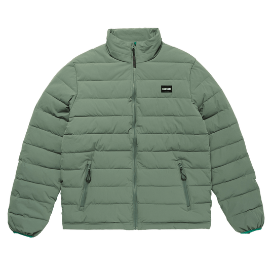 Mystic - Quilted Midlayer Jacket - Brave Green - L - GearFreak