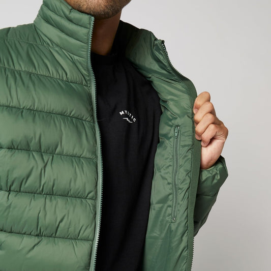 Mystic - Quilted Midlayer Jacket - Brave Green - L - GearFreak