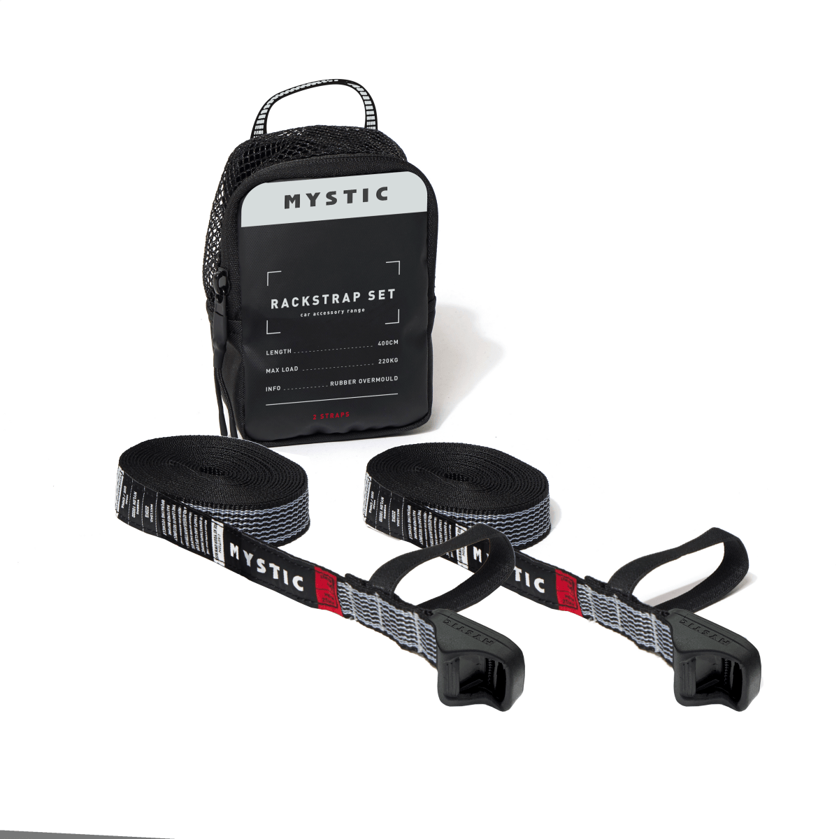 Mystic - Rackstrap Set - Black - O/S - GearFreak