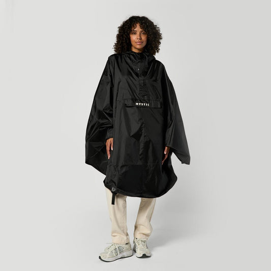 Mystic - Rain Poncho - Black - S/M - GearFreak