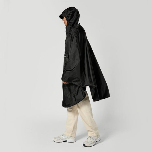 Mystic - Rain Poncho - Black - S/M - GearFreak