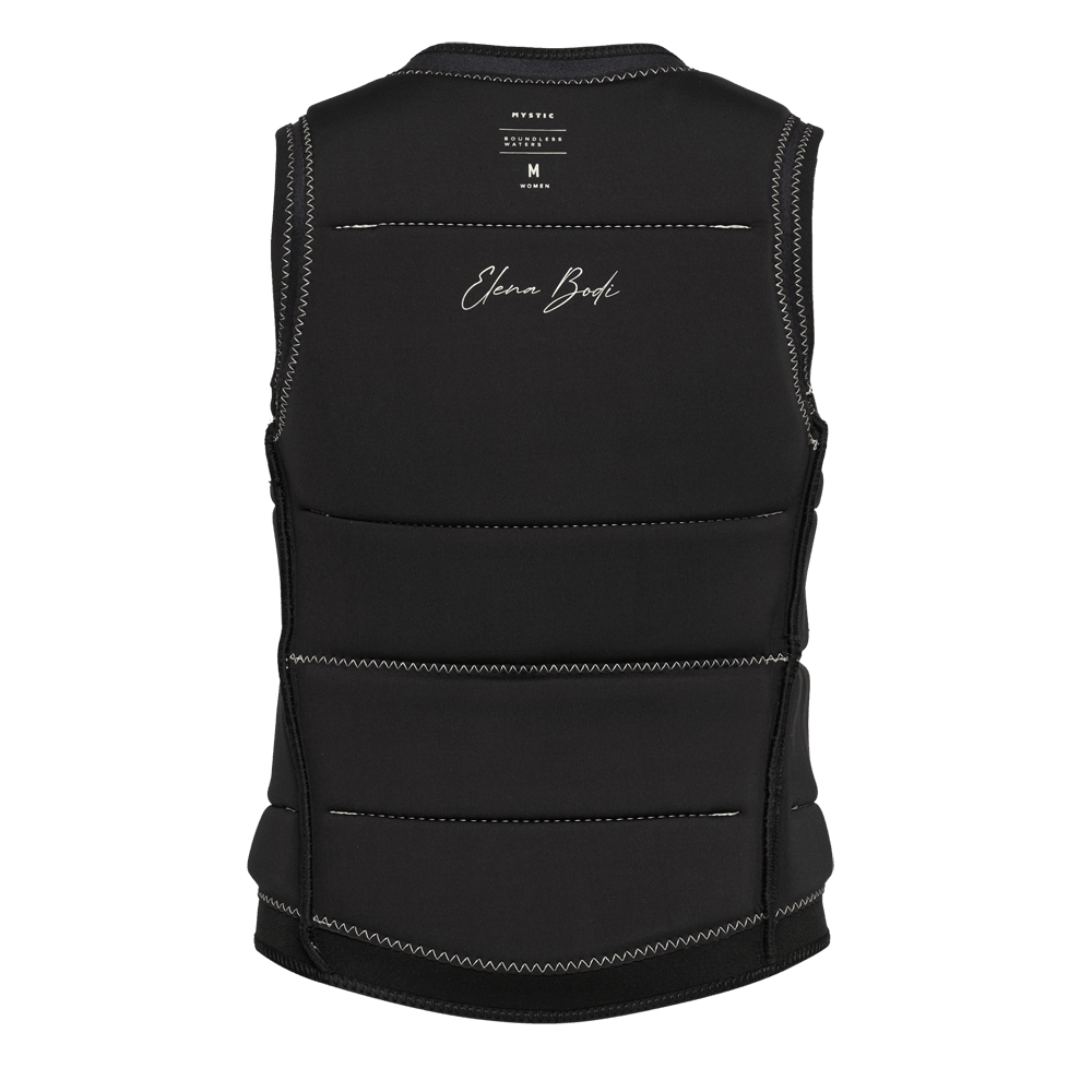 Mystic - Raspa Elena Bodi Impact Vest Fzip Wake Women - Black - M - GearFreak