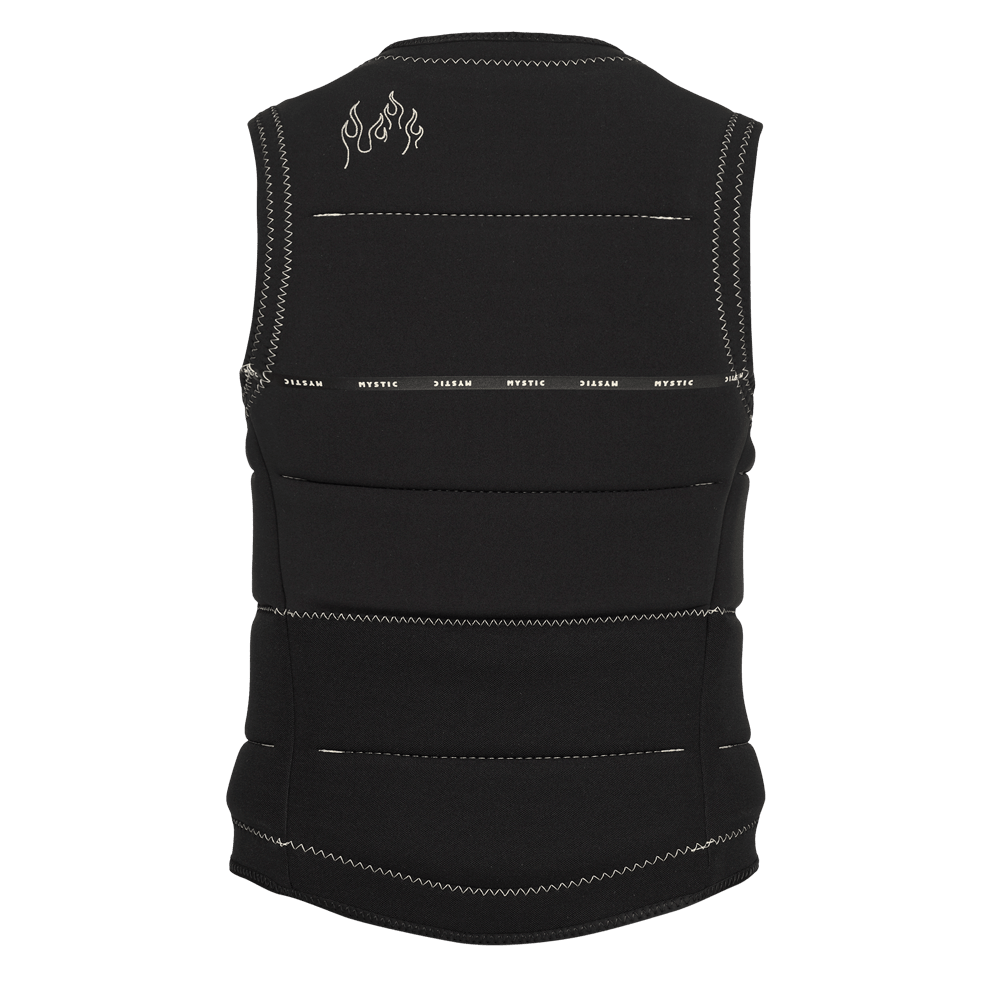 Mystic - Raspa Elena Bodi Impact Vest Fzip Wake Women - Black - M - GearFreak