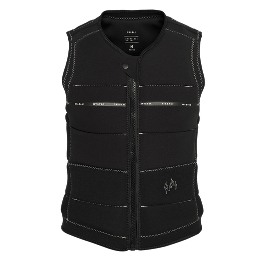 Mystic - Raspa Elena Bodi Impact Vest Fzip Wake Women - Black - M - GearFreak