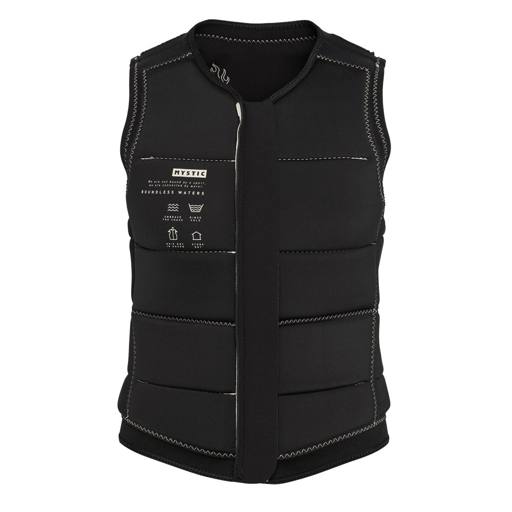Mystic - Raspa Elena Bodi Impact Vest Fzip Wake Women - Black - M - GearFreak
