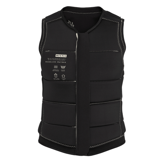 Mystic - Raspa Elena Bodi Impact Vest Fzip Wake Women - Black - M - GearFreak