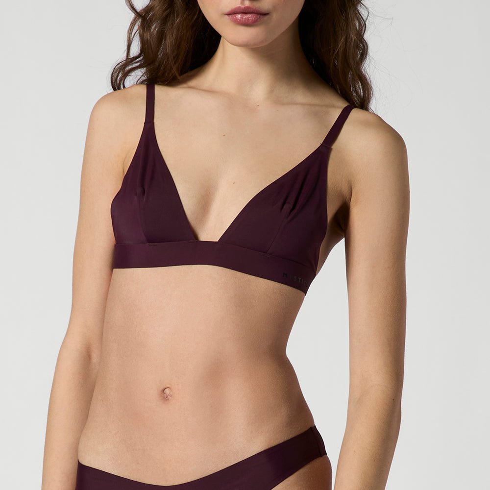 Mystic - Realm Bikini Top - Oxblood Red - 34 - GearFreak