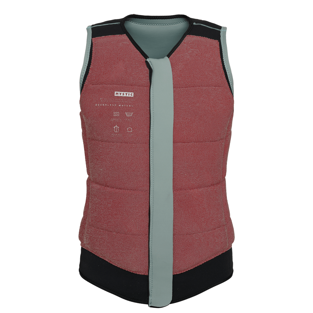 Mystic - Renegade Impact Vest Fzip Wake - Tidal Blue - L - GearFreak