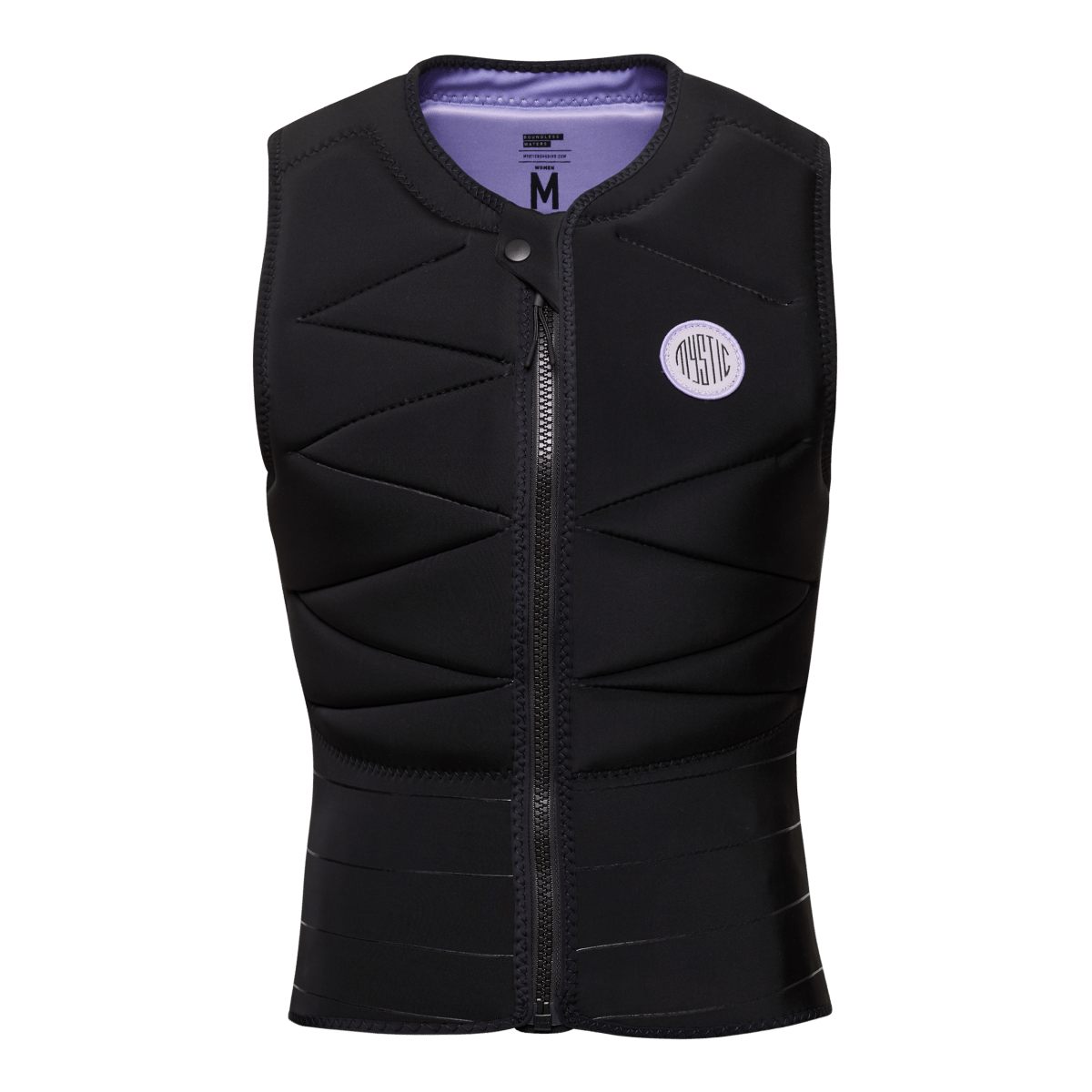 Mystic - Ruby Impact Vest Fzip Women - Black - L - GearFreak
