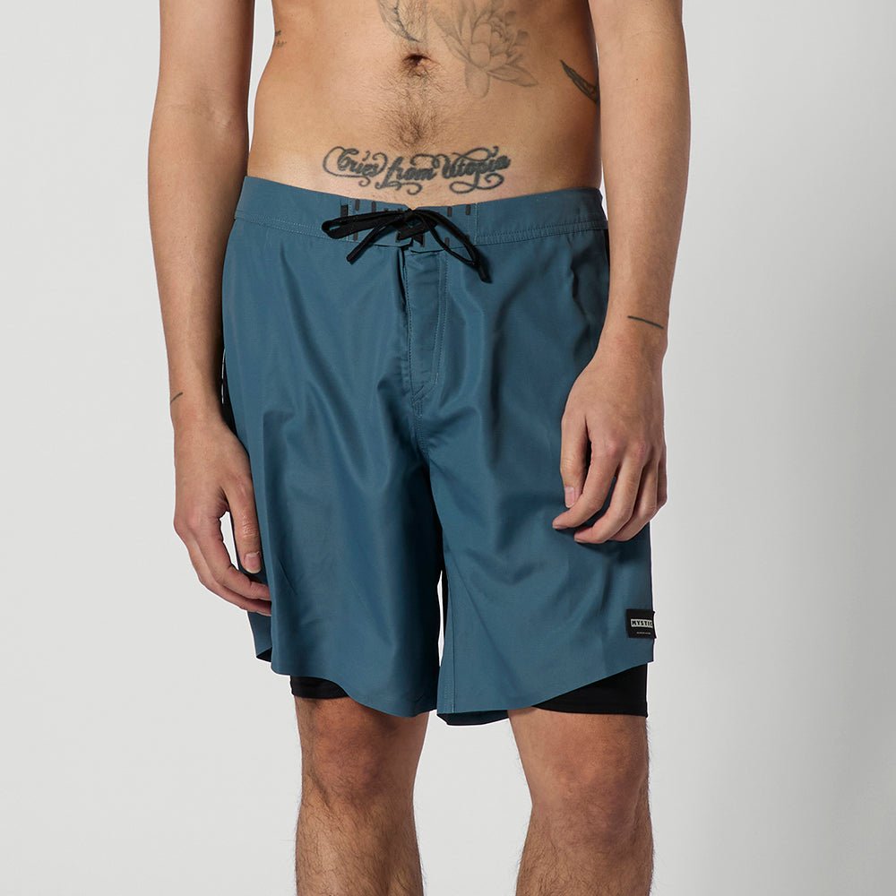 Mystic - Sacred Boardshort - Tidal Blue - 28 - GearFreak