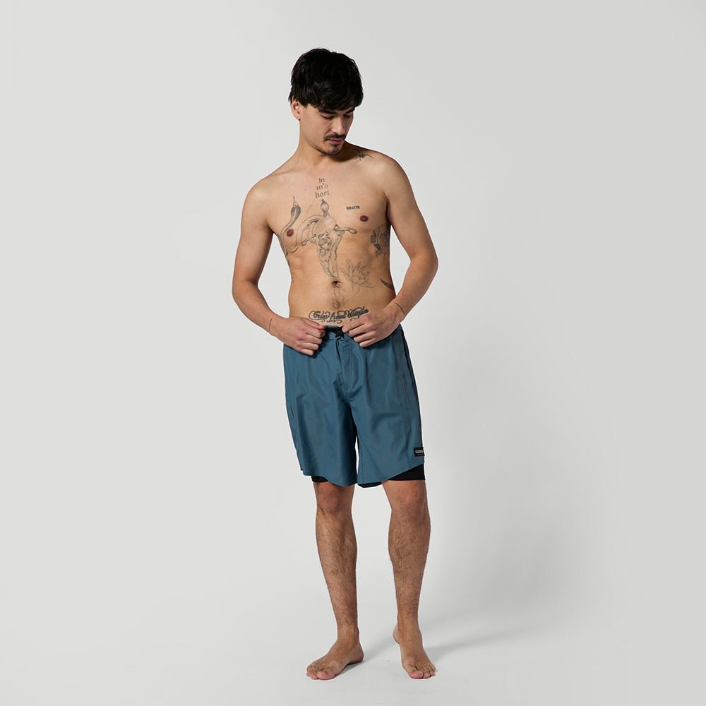 Mystic - Sacred Boardshort - Tidal Blue - 28 - GearFreak