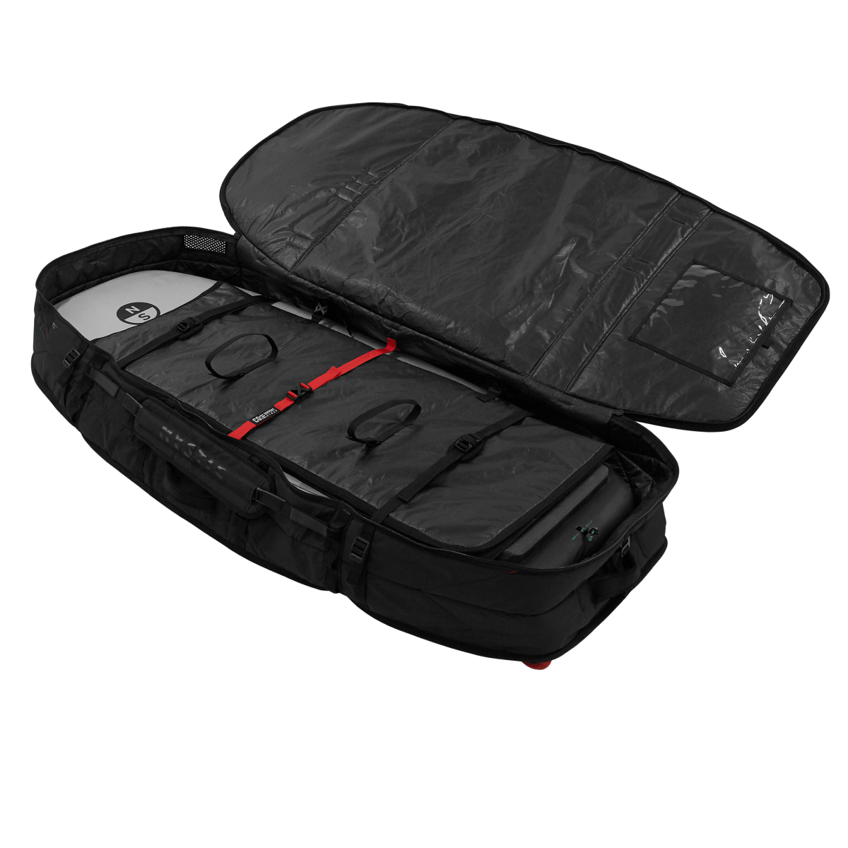 Mystic - Saga Foil Boardbag - Black - 5.1ft - GearFreak