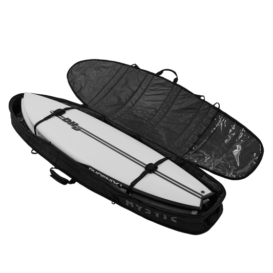 Mystic - Saga Surf Boardbag - Black - 6.0ft - GearFreak