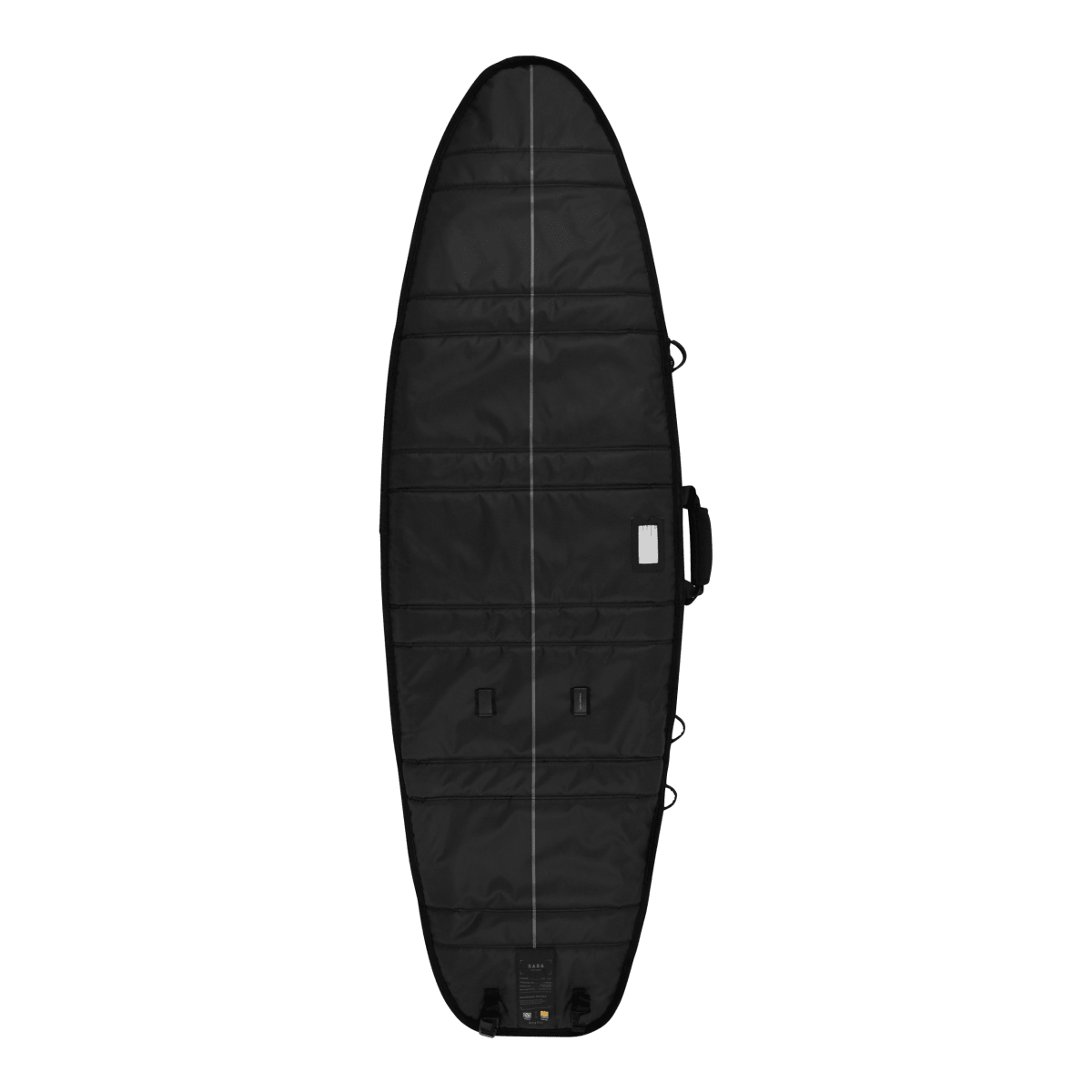 Mystic - Saga Surf Boardbag - Black - 6.0ft - GearFreak