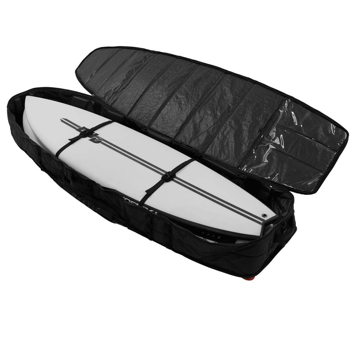 Mystic - Saga Surf XL Boardbag - Black - 7.6ft - GearFreak