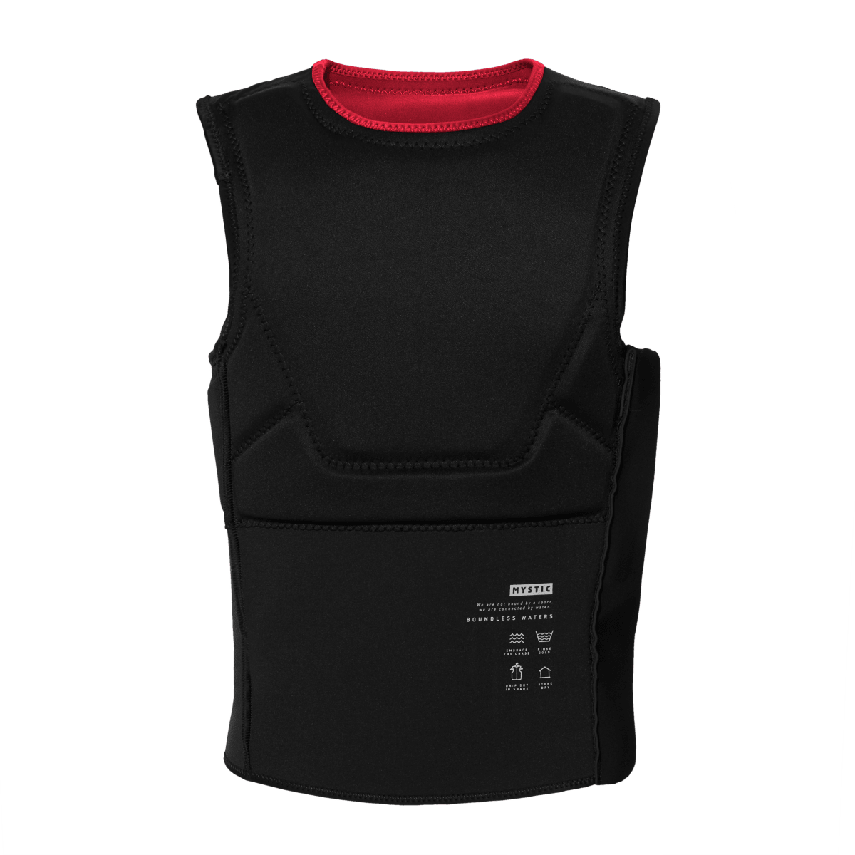Mystic - Solace Impact Vest Szip - Red - L - GearFreak