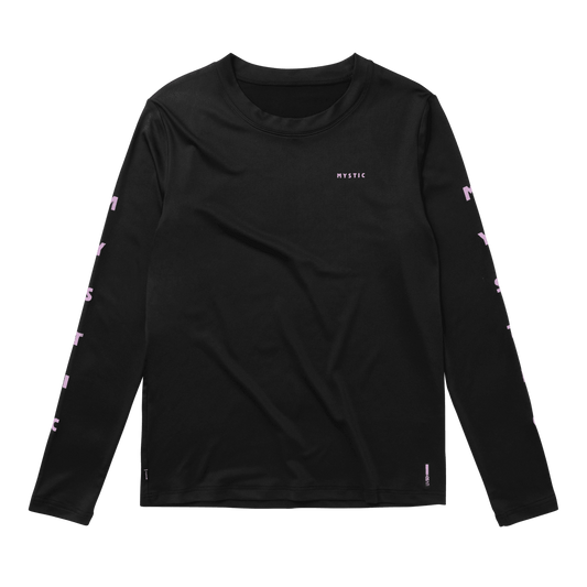 Mystic - Solstice L/S Rashvest Women - Black - L - GearFreak
