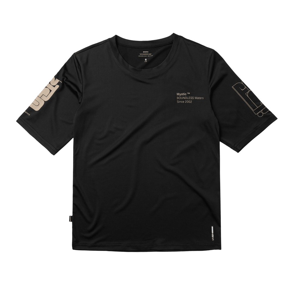 Mystic - Sphere S/S Rashvest Women - Black - L - GearFreak