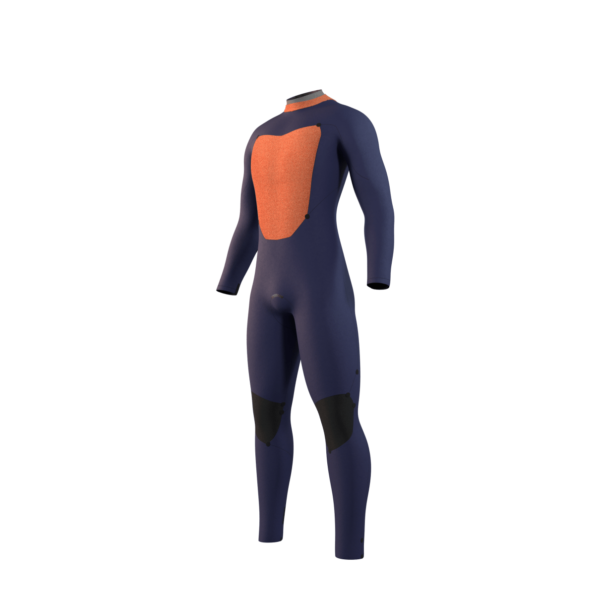 Mystic - Star Fullsuit 3/2mm Bzip - Black - L - GearFreak