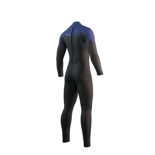 Mystic - Star Fullsuit 3/2mm Bzip - Black/Blue - L - GearFreak