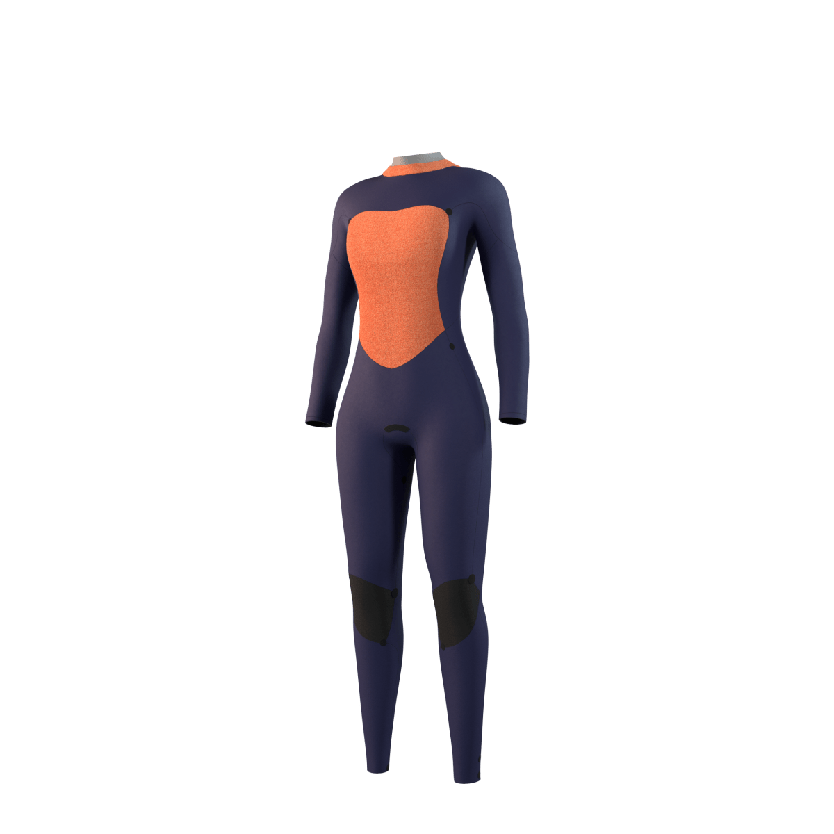 Mystic - Star Fullsuit 3/2mm Bzip Women - Black - L - GearFreak