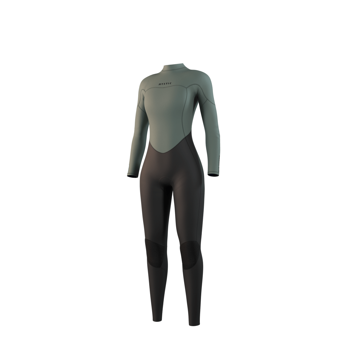 Mystic - Star Fullsuit 3/2mm Bzip Women - Dark Olive - L - GearFreak