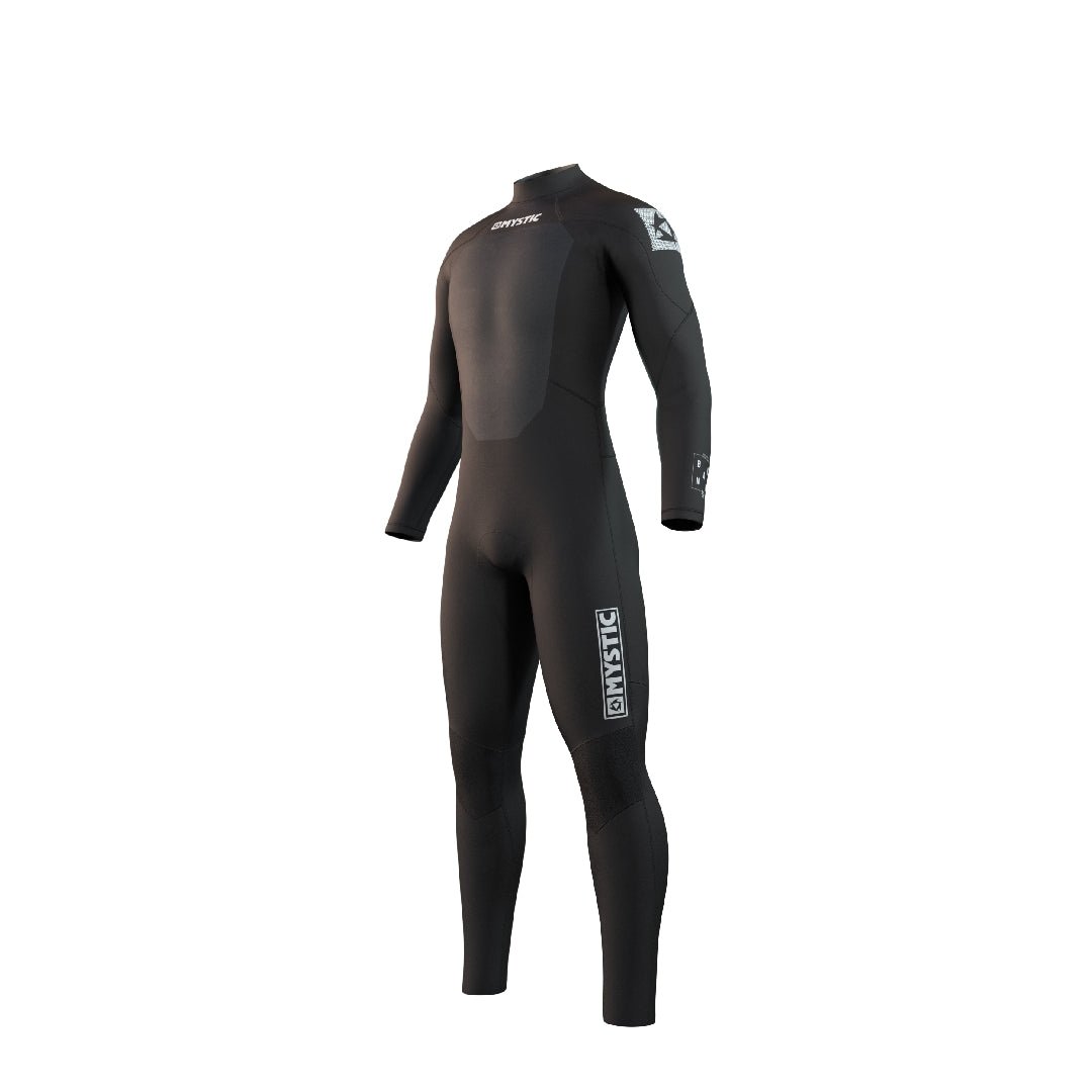 Mystic - Star Fullsuit 4/3mm Bzip Black - 46/XS - GearFreak