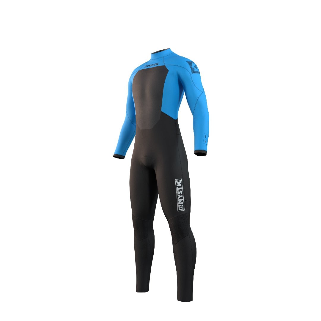 Mystic - Star Fullsuit 4/3mm Bzip Global Blue - 46/XS - GearFreak