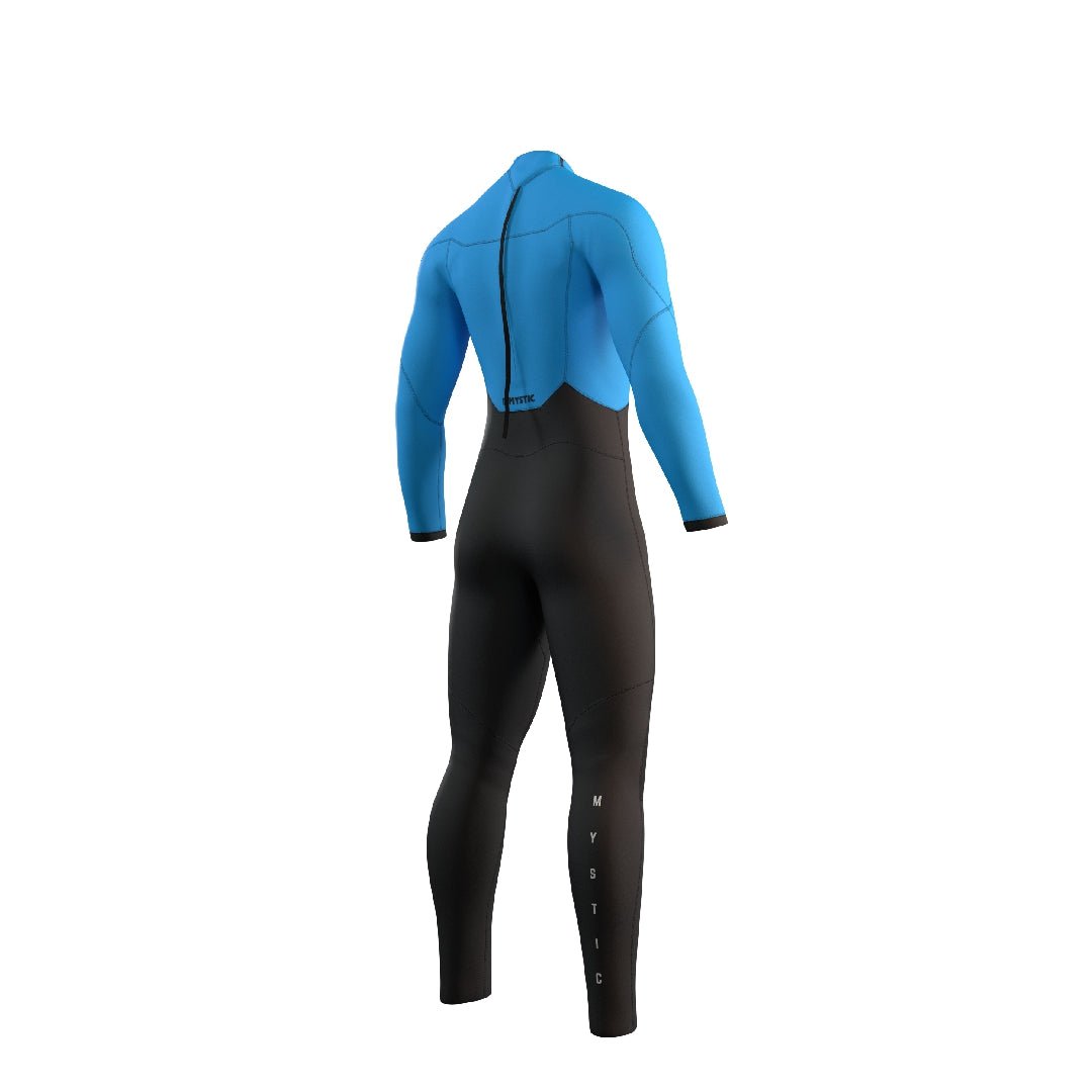 Mystic - Star Fullsuit 4/3mm Bzip Global Blue - 46/XS - GearFreak