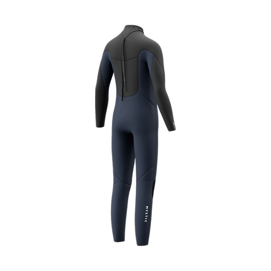 Mystic - Star Fullsuit 5/4mm Bzip Junior - Black / Navy - L - GearFreak