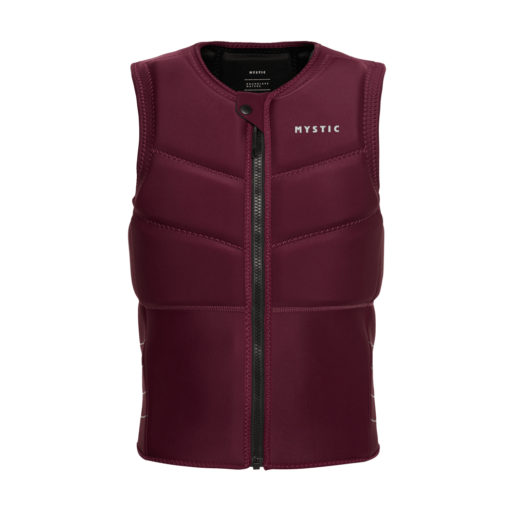 Star Impact Vest Fzip Oxblood Red - GearFreak