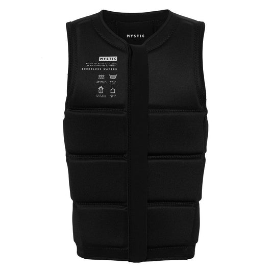 Mystic - Star Impact Vest Fzip Wake CE Black - XXXS - GearFreak