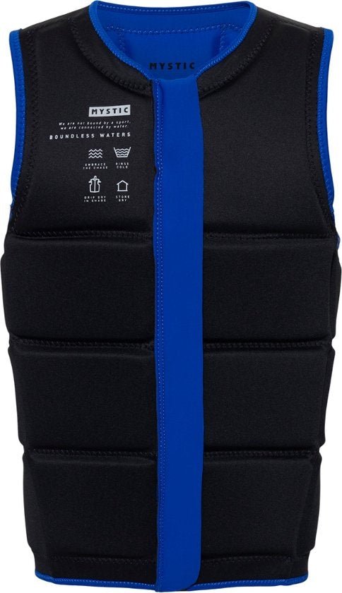 Mystic - Star Impact Vest Fzip Wake CE Blue - L - GearFreak