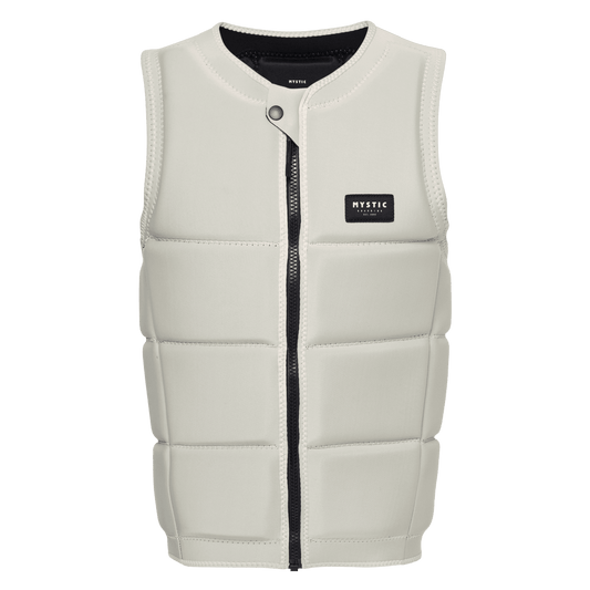 Mystic - Star Impact Vest Fzip Wake CE - Dirty White - GearFreak