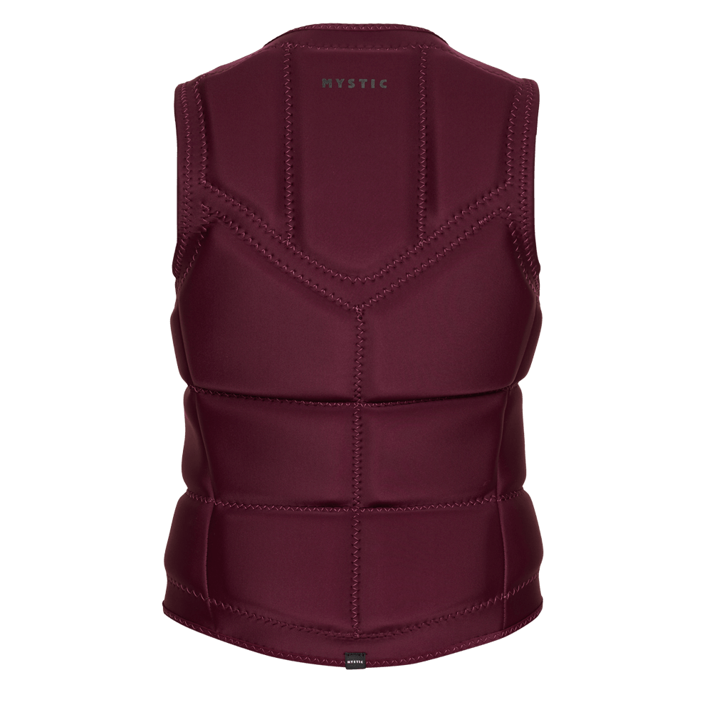 Mystic - Star Impact Vest Fzip Wake Women - Oxblood Red - M - GearFreak