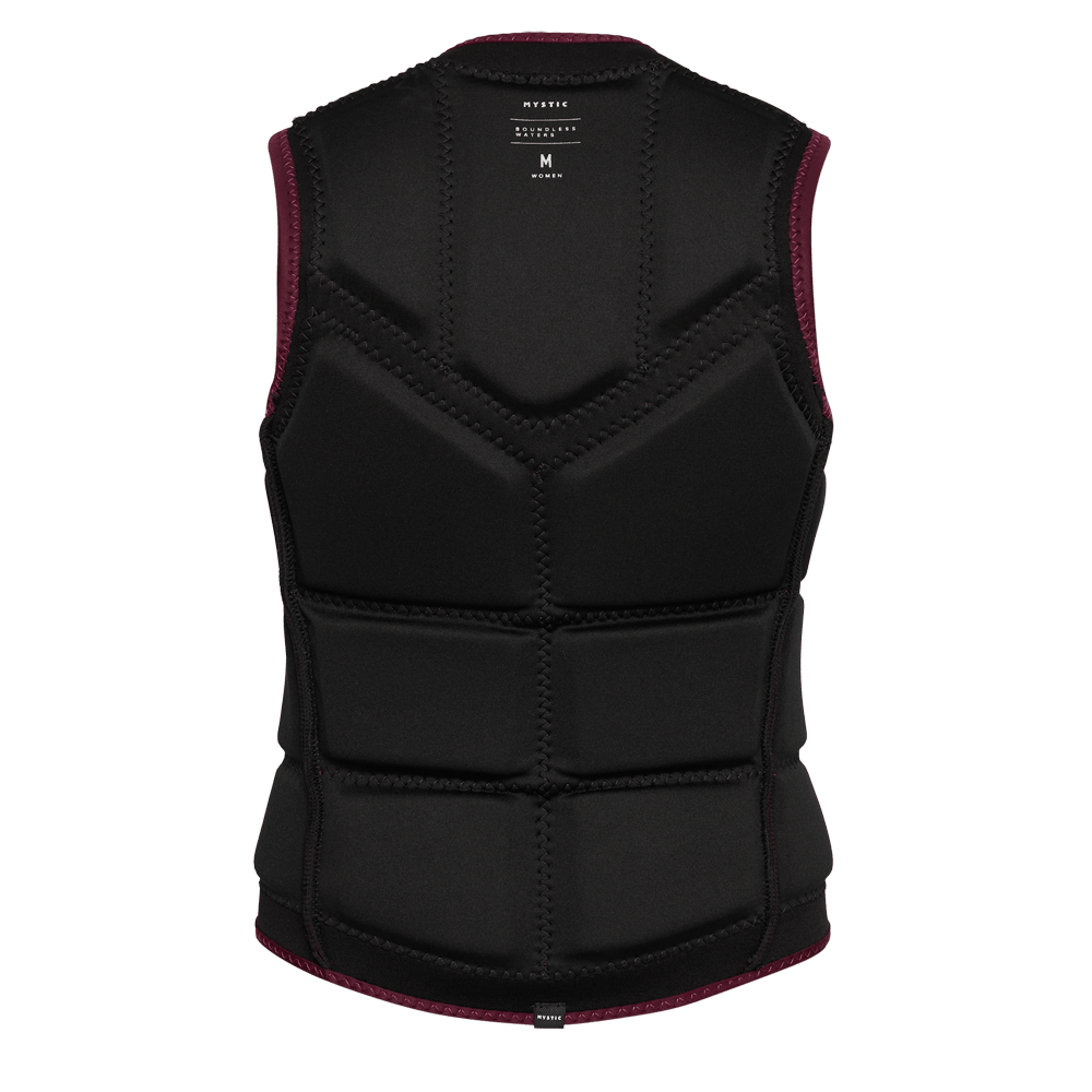 Mystic - Star Impact Vest Fzip Wake Women - Oxblood Red - M - GearFreak