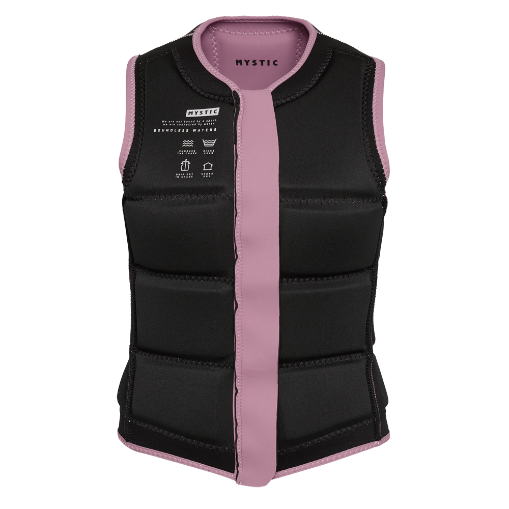 Mystic - Star Impact Vest Fzip Wake Women - Rosewood - M - GearFreak